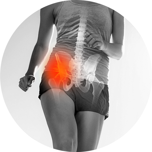 nrvpulse peripheral nerve stimulation powered by ministim joint hip